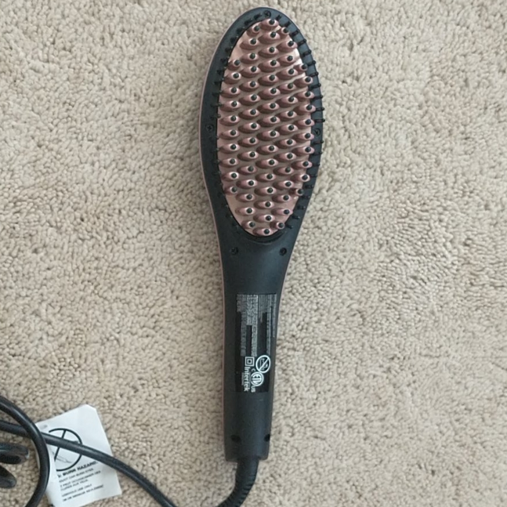 simply straight hair straightener